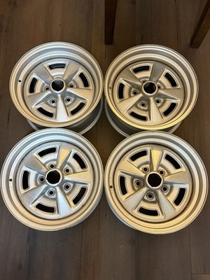 Trans Am Rally Rims 15x7 Pontiac Rally Steel Wheels Set of 4 HW Code 1978 Firebird trans am ...