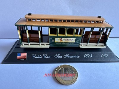 DELPRADO - TRAM SEILBAHN SAN FRANCISCO USA 1873 Im Maßstab 1/87