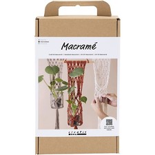 Kreativ Set Makramée, Blumenaufhänger