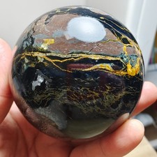 433g WOW! Natural Rare Pietersite Crystal ball Quartz Sphere Healing D440