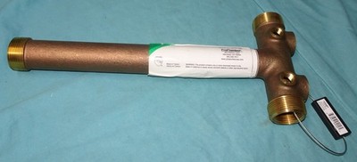 NEW = ProPlumber Tank Tee Cast Brass 1-1/4  MPT or 1'' FPT x 13  LENGTH PPTC13NL