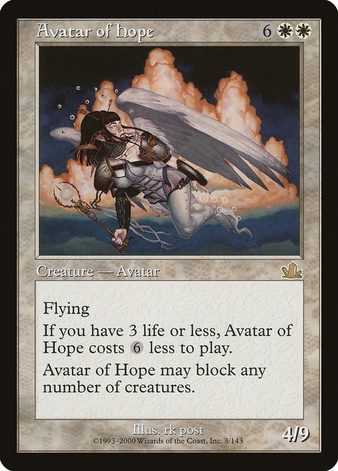 Avatar of Hope 3 LP Normal Prophecy MTG EN