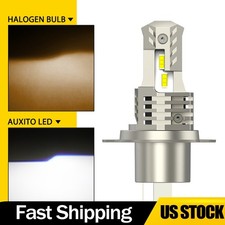 1/2X AUXITO H4/9003/HB2 Motorcycle LED Bulbs 300% Brighter 6000K Super White