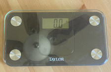 Taylor 7086 Portable Lithium Electronic Digital Glass Scale UNTESTED