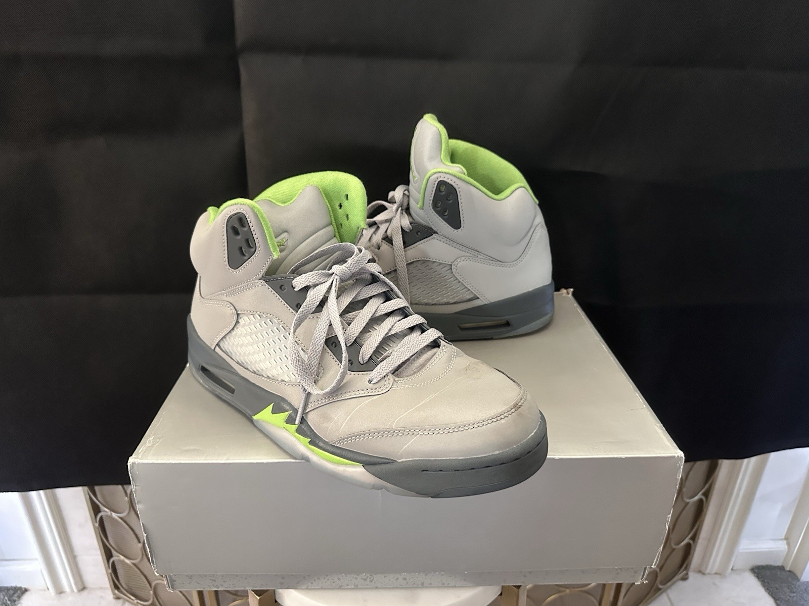 Size 12 - Jordan 5 Retro Green Bean