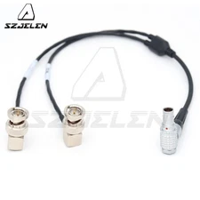 5Pin to BNC Timecode Input Output Cable for Sound Devices Ambient Lockit to Zoom