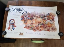 Vintage 1997 The Royal 75 Agricultural Winter Fair 75th Anniversary Poster...