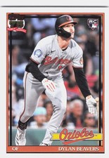 2026 Topps Series 1 Dylan Beavers RC #T91-24