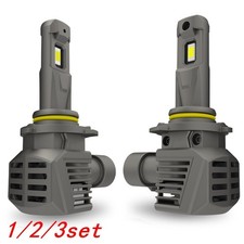 2PCS AUXITO 9006 Headlight LED Bulb Conversion Kit White Hi Lo Beam Replacement