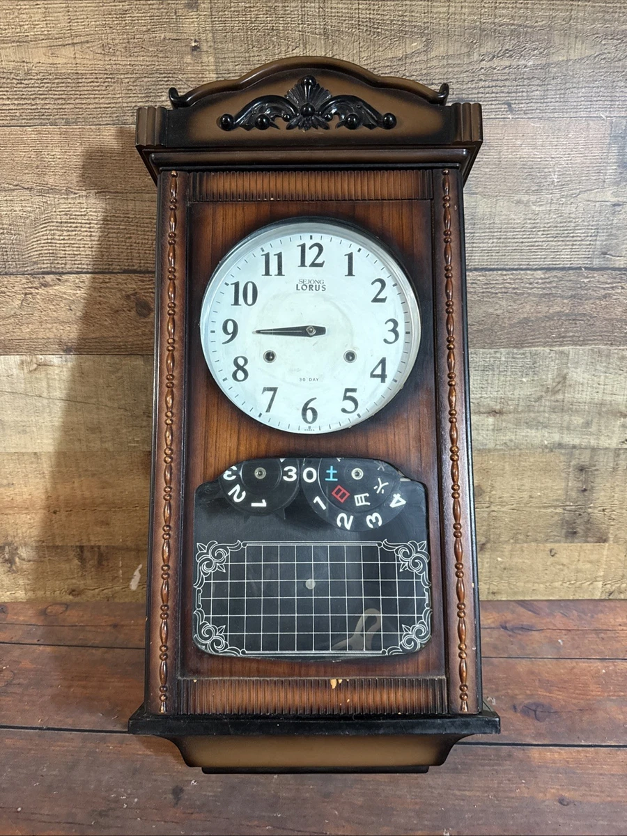 vintage seiko wall clock products for sale | eBay