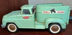 TONKA Farms Horse Pickup Truck Mint Green Pressed Steel with Original Tailgate