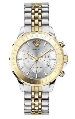 Versace VEV601623 Signature Chronograph Herrenuhr 44mm 5ATM - Neu - OVP