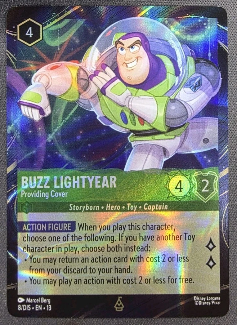 Buzz Lightyear-On the Way 56 Disney Lorcana Promo Cards for sale