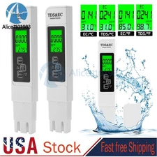 3Pcs TDS Meter Digital Tester Water Quality Testing for Drinking Water 0~9999ppm