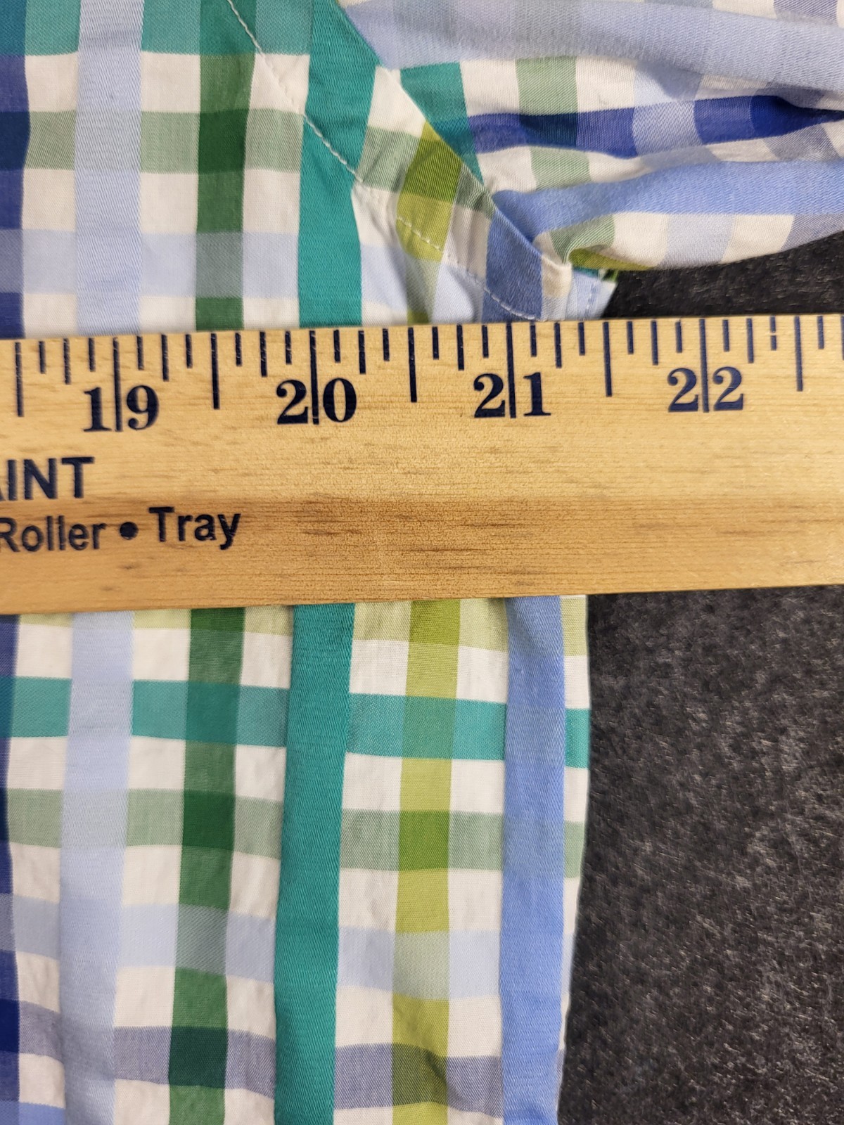 Robert Talbott Classic Plaid Button Down Shirt Me… - image 3