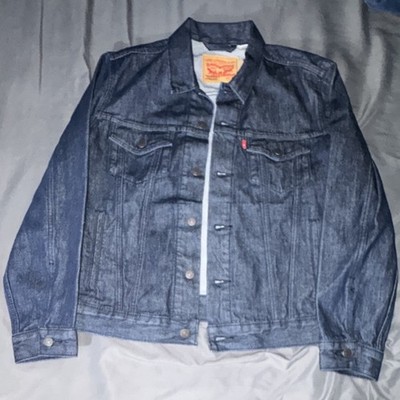 Levi's Jean Jacket Button Front Blue Men's Size M Standard Casual