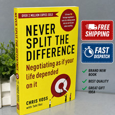 Never Split The Difference By Chris Voss Books