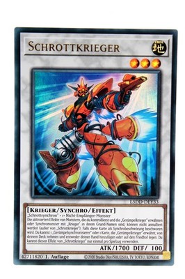 YuGiOh! L5DD - DEY33 Schrottkrieger - Ultra Rare deutsch