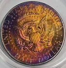 Monster Toner1966 50C Kennedy Half Dollar Proof, - Vivid Toned