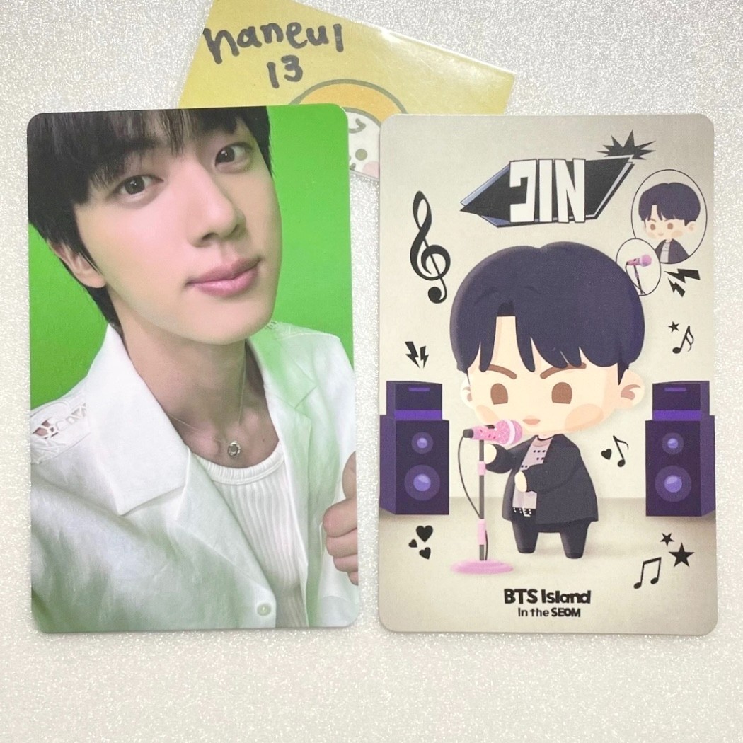 BTS JIN #RUNSEOKJIN_EP. TOUR Official photocard JAPAN FC Venue