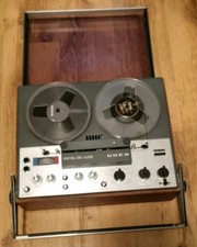 UHER Royal de Luxe / Tonband / Tonbandgerät / 4 Spur / Abdeckhaube / Spulen