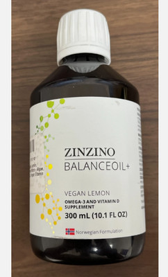 Zinzino - Balance Oil + Vegan Lemon 05/27 exp