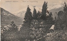AK Meran Partie am Tappeinerweg von 1912 (A4483)