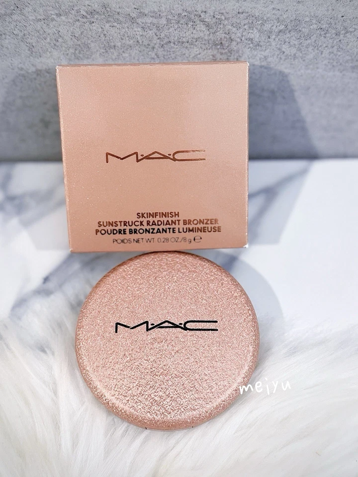 MAC Skinfinish Sunstruck Radiant Bronzer,~Radiant Light Rosy~, 0.28oz/8g, NIB - Image 3 of 4
