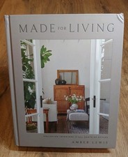 ​Made For Living Amber Lewis Hardcover Book Interior Design Coffee Table Decor