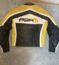 Hochwertige Leder-Motorradjacke v. Hein Gericke für Herren, Gr. XL/54