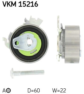 Neu - Skf VKM15216 Spannrolle, Zahnriemen FüR Chevrolet Daewoo Opel Saab-image
