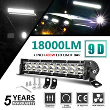 714202632 Dual Row Led Light Bar Drl Spot Flood For Utv Atv Truck Ute Boat