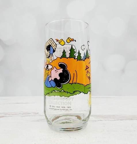 Vintage McDonald’s Peanuts "Picnic Security" 6" Drinking Glass Tumbler - Picture 5 of 5