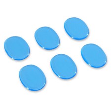 keepdrum Dämpfer Pads Oberton-Dämpfer für Schlagzeug Felle und Becken Blau