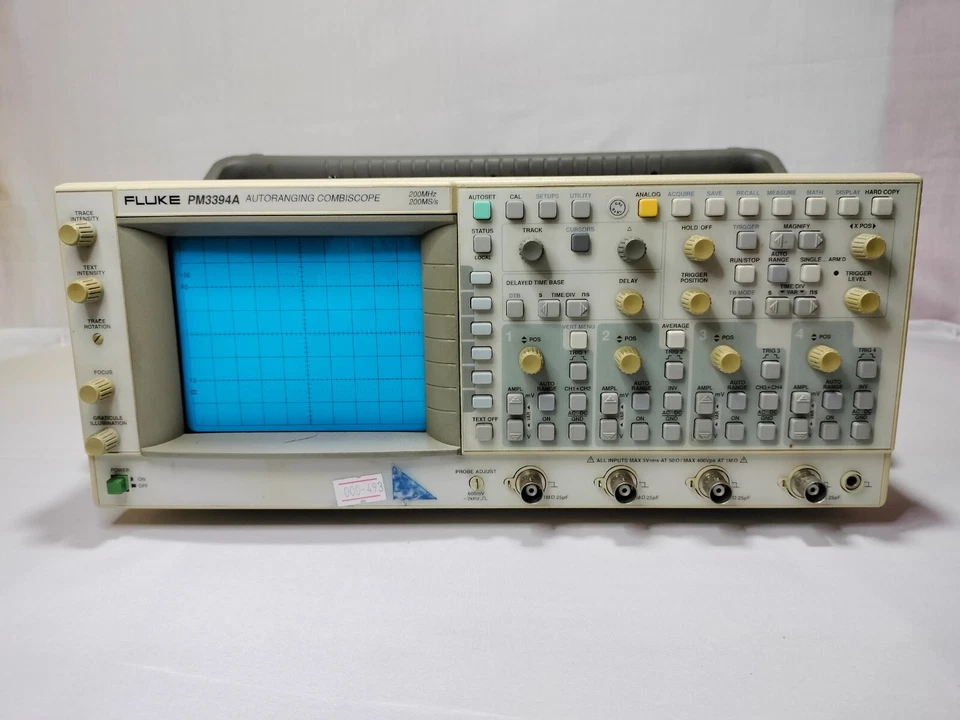Fluke PM3394A 200 MHz Autoranging Combiscope 9444 133 94991 DM665041 - Image 3 of 4
