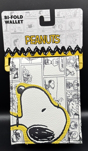 Peanuts - Snoopy Bifold Wallet all-over print Comic with sewed-in Snoopy patch - Picture 5 of 6
