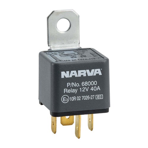 Narva 68000BL 12V 40A Normally Open 4 Pin Relay - Picture 1 of 1