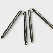 VTG Set of 2 HMQ Nutcracker Silver Seafood Crab Leg Cracker MCM Granny