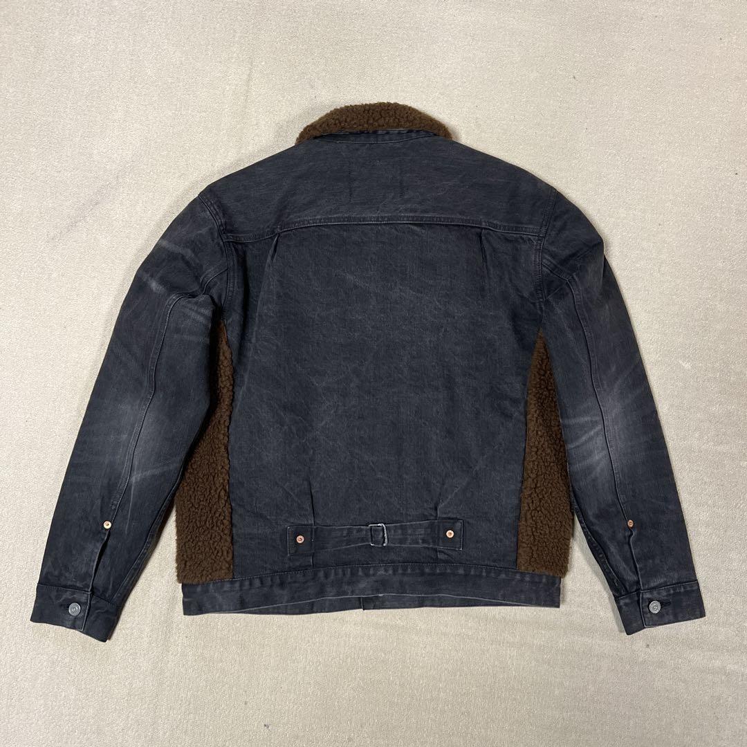 RRL RALPH LAUREN Double RL Denim Grizzly Jacket Size M Men's RRL RALPH LAUREN Double RL Denim Grizzly Jacket Size M Men's