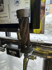 Beer Kegorator Tap Handle from Arapahoe Basin "A-Basin" Pali Ski Lift Haul Cable