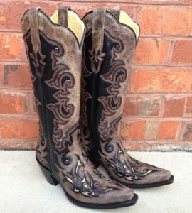 brown corral boots