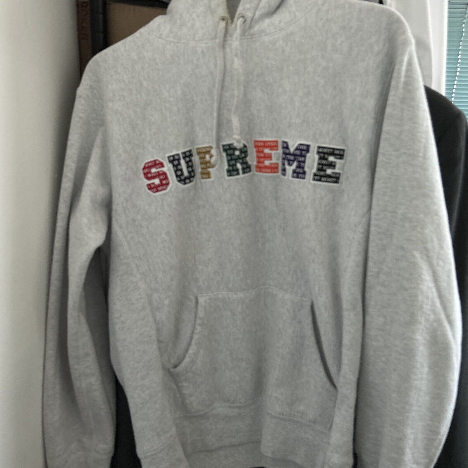 supreme the most hooded sweatshirt size medium