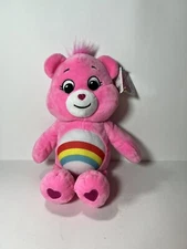 2020 Care Bears Basic Fun Plush 12"  Cheer Bear NWT