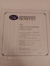 Creative Memories 12" x 12" Refill RCM-12SP Scroll Page Border Pages 5 Sheets