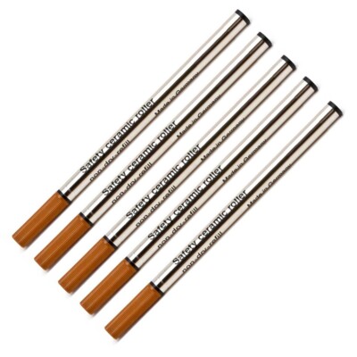 5 Rollerball Pen Refills for Waterford Rollerball Pens, Made In Germany, RF/36