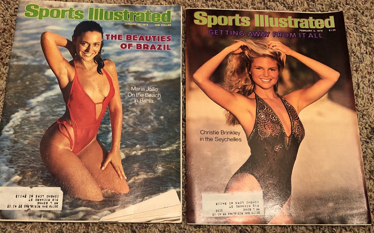Lot/2 Sports Illustrated Swimsuit Issue Christie Brinkley 1979
