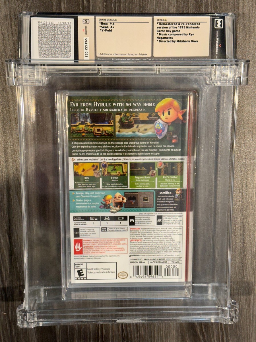 The Legend of Zelda: Link's Awakening Nintendo Switch New GRADED