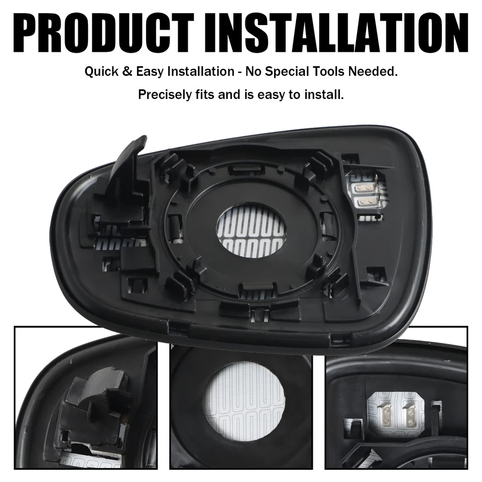 Espejo retrovisor derecho coche cristal térmico para Lexus LS600h LS460 ES300h ES350 Foto 3 de 4