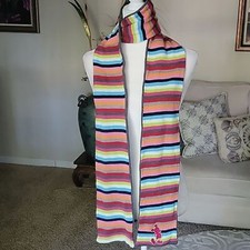 Walt Disney World Mickey Mouse Striped Scarf