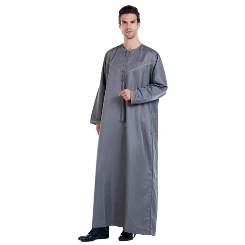 Islamic Saudi Mens&Boy Thobe Jubba Daffah Dishdasha Thawb Thoub Muslim Robe Arab - Picture 90 of 306